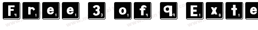 Free 3 of 9 Extended字体转换
